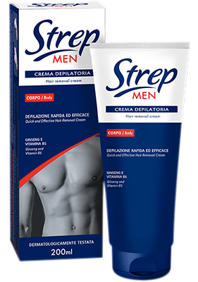 STREP MEN - Hair removal cream body